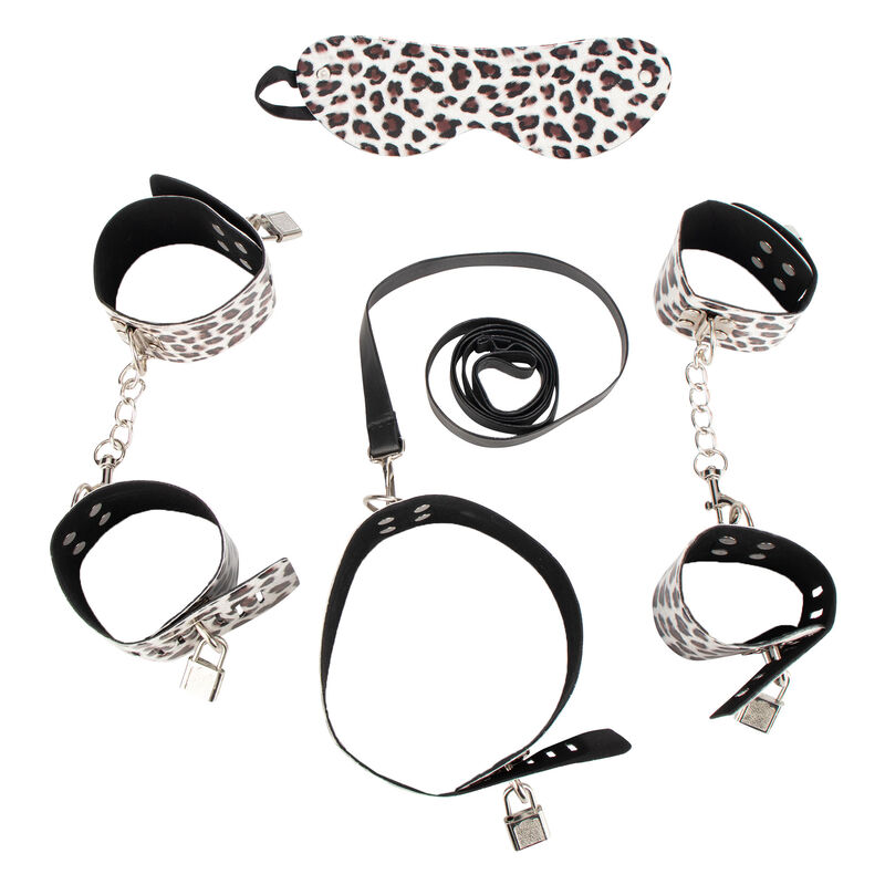 KIT SALVAJE TUTIFRUTI ANIMAL PRINT COLOR BLANCO image number null