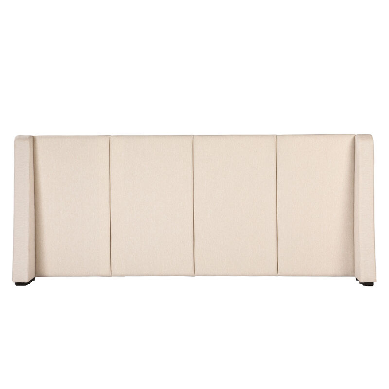 Cabecera King Size Dicasa Milan Crema image number null