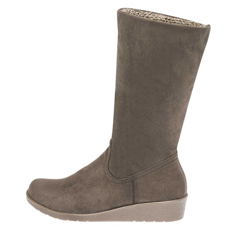 Been Class Bota con peluche para mujer caf&eacute; image number null