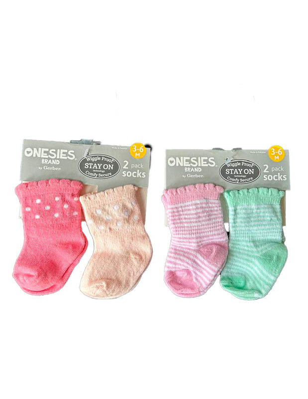 Kit 4 Piezas Beb&eacute; Ni&ntilde;a Onesies Pa&ntilde;alero, Pantal... image number null