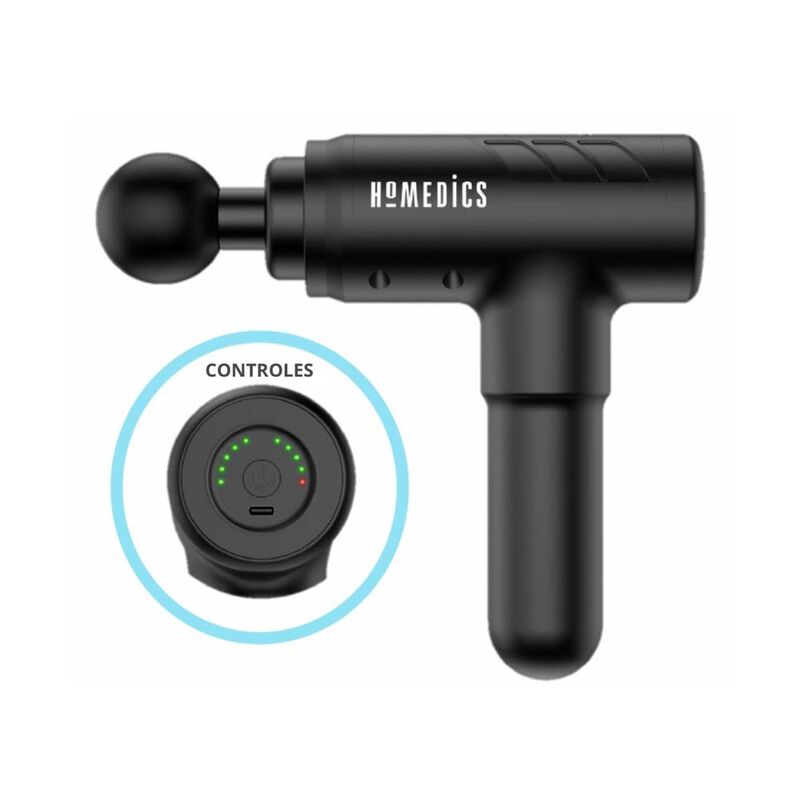 Pistola de Masaje Homedics Inal&aacute;mbrica y Recarg... image number null