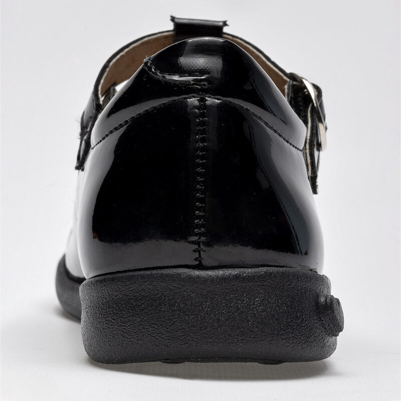 Ensue&ntilde;o Zapato para ni&ntilde;a. Negro charol image number null