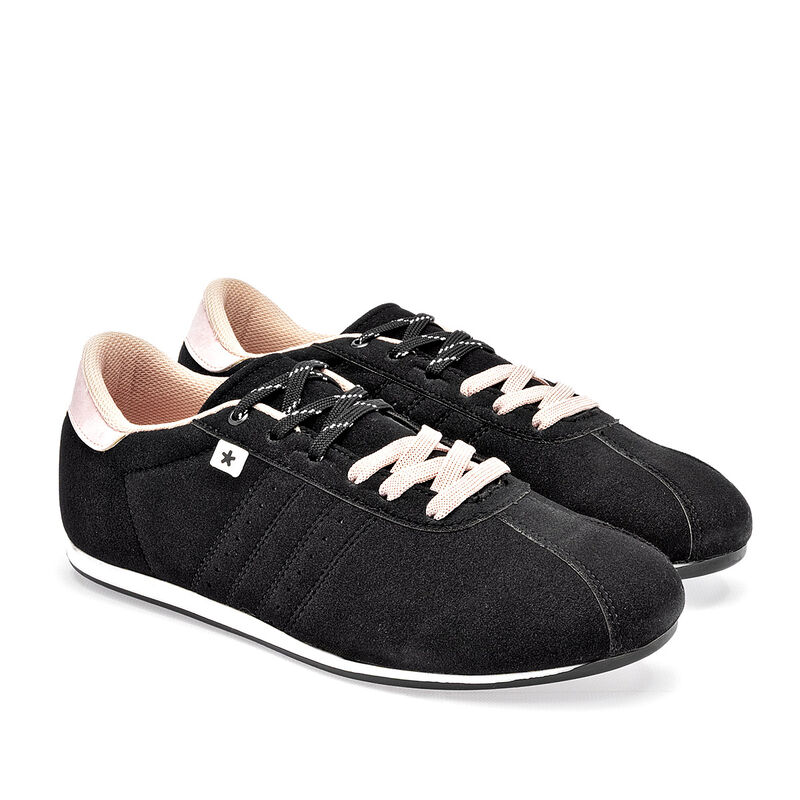 Moramora tenis para mujer negro rosa cod 141313... image number null