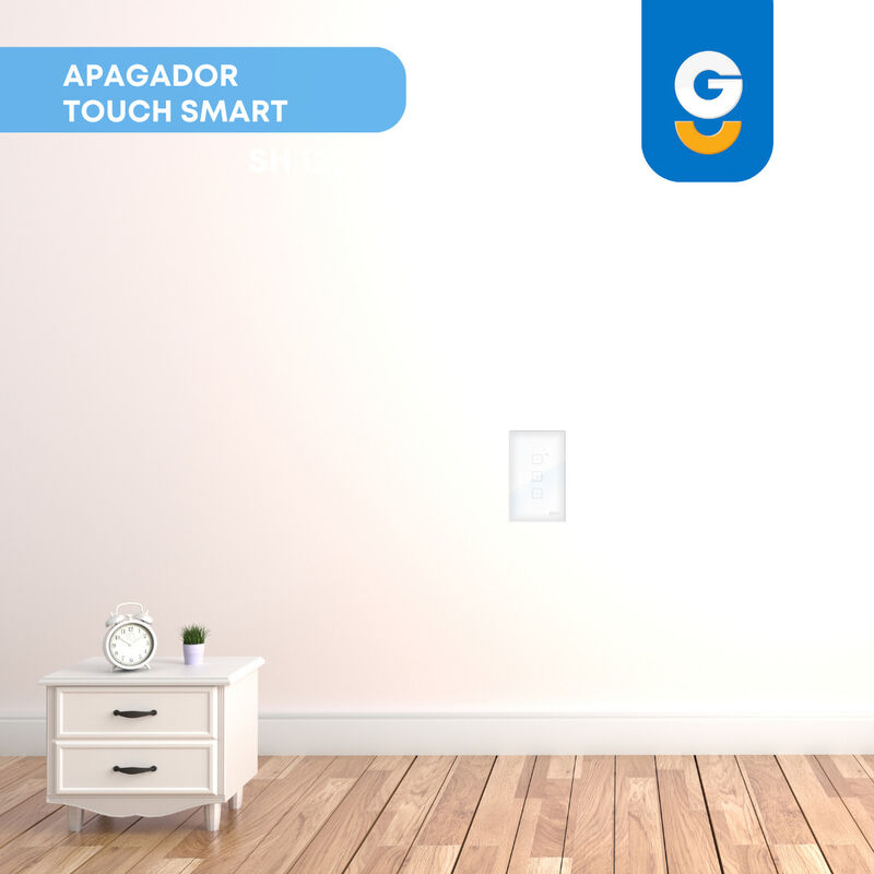Pack 5 piezas Apagador De Pared Touch De Tres M... image number null