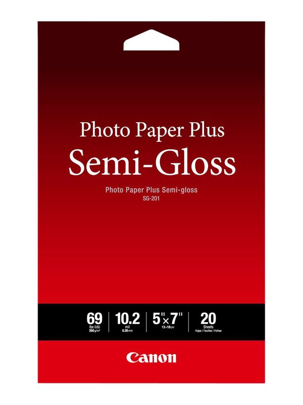 Papel Fotogr&aacute;fico Canon Photo Paper Plus Semibr... image number null