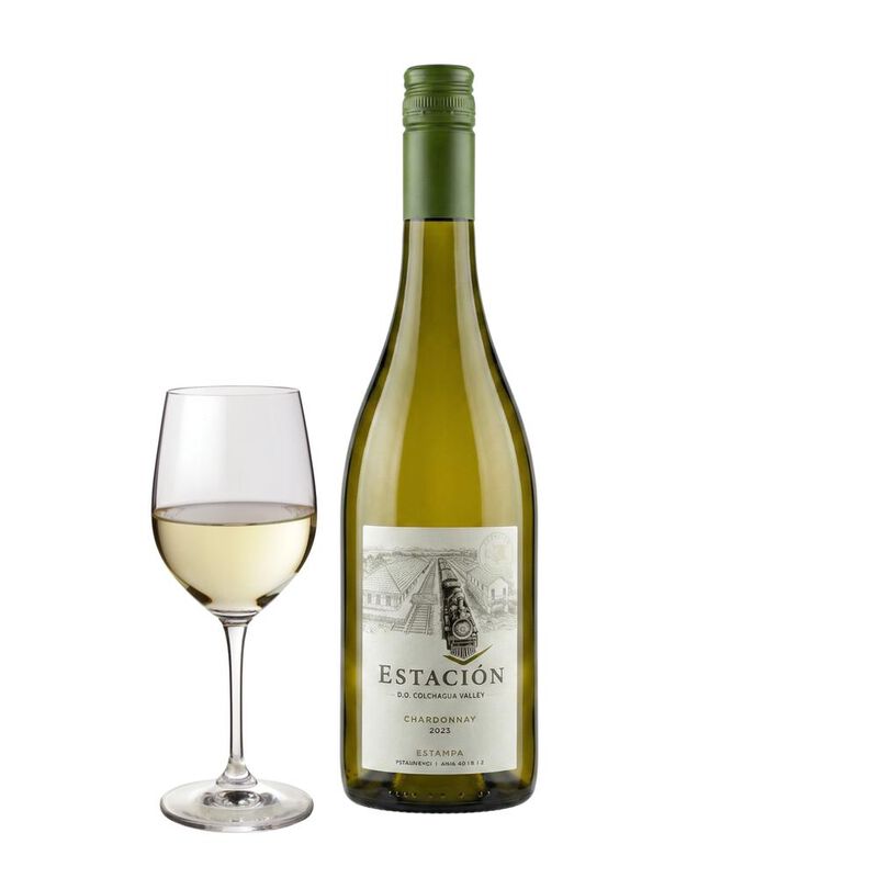 Vino Blanco Vi&ntilde;a Estampa Estacion Chardonnay 75... image number null