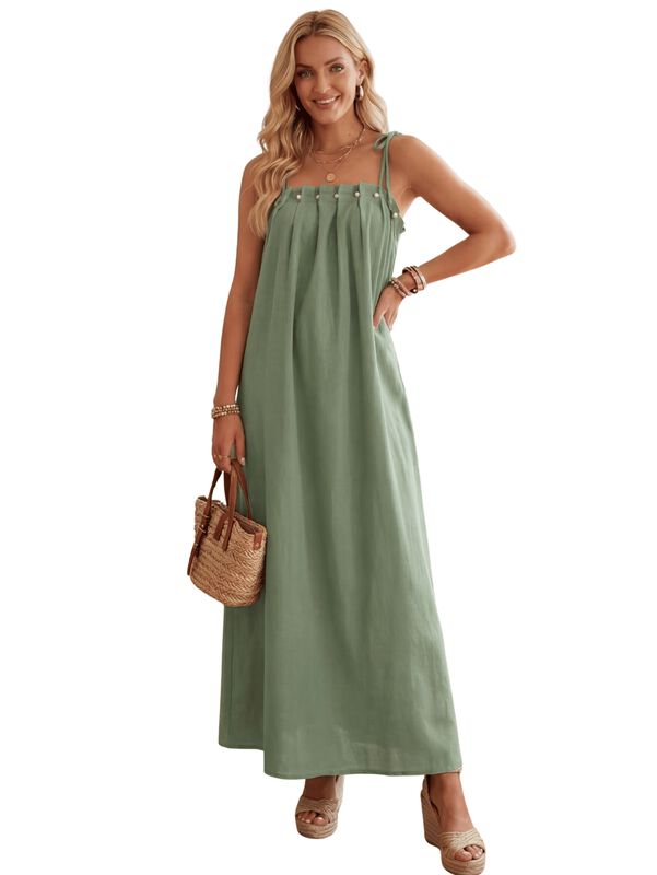 Vestido Casual Largo Para Mujer Malabis Ves-104... image number null