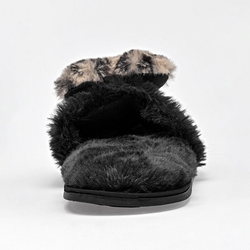 Arra pantufla para mujer negro beige cod 140207... image number null
