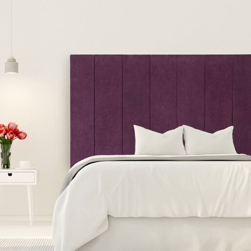 Cabecera King Size Dicasa Argos Morado image number null