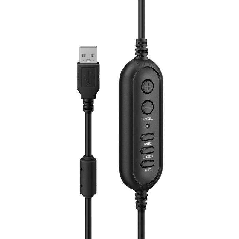 Aud&iacute;&shy;fonos USB para Gamers de 7.1 canales con e... image number null