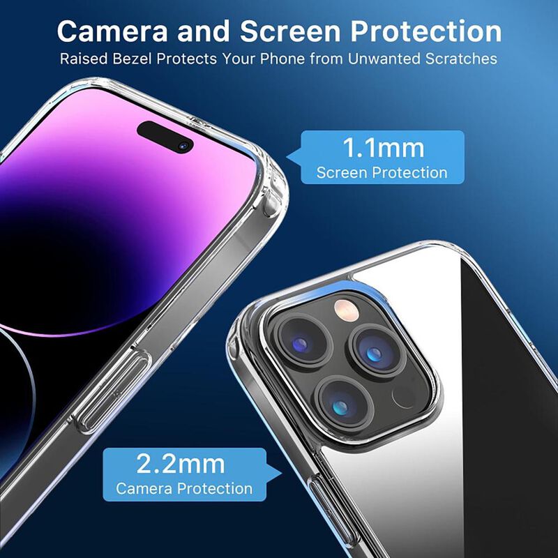 Funda MYBAT Gummy para iPhone 14 PRO MAX - Tran... image number null