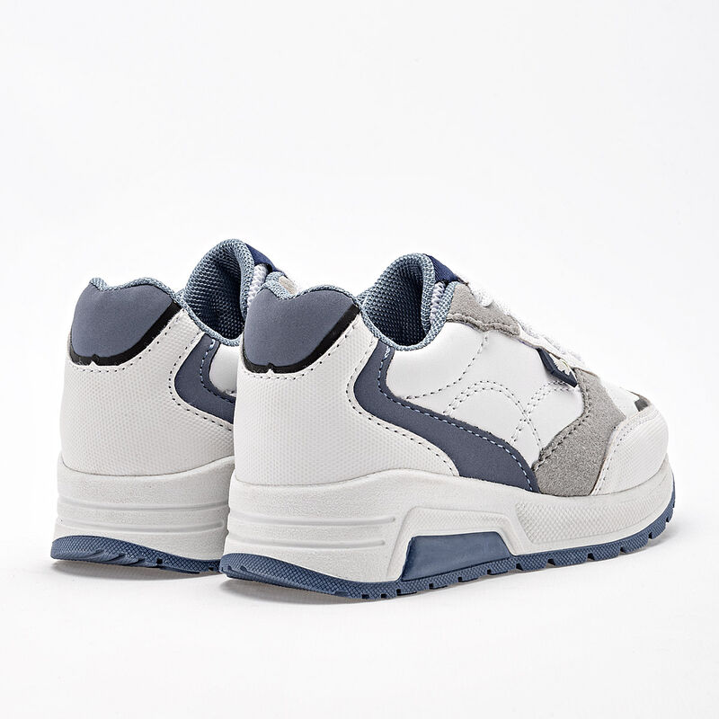 Ferrioni Tenis Urbanos Para Ni&ntilde;o Blanco Azul Gr... image number null