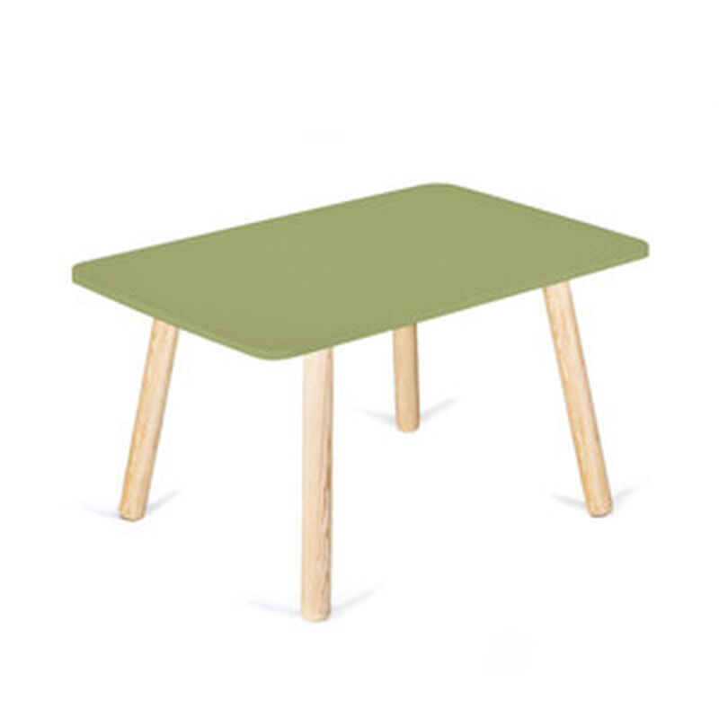 Mesa Rectangular Amplia de Madera para Ni&ntilde;os Y ... image number null