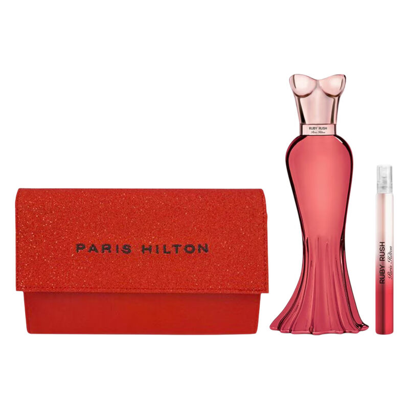 Set Paris Hilton Ruby Rush 3 Pzs 100ml Edp Spra... image number null