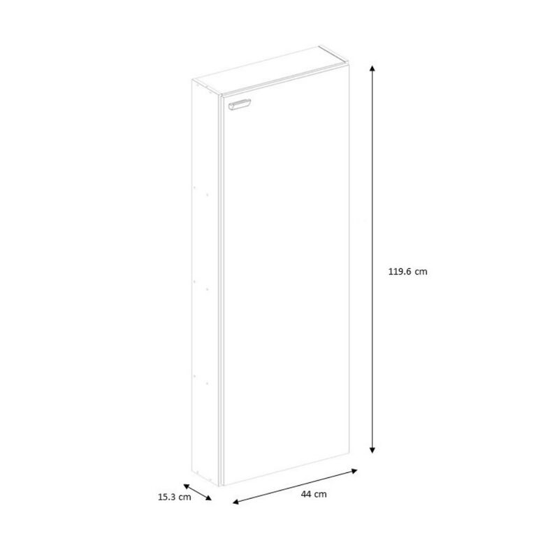 Armario Multiusos Bertolini 899 Blanco image number null