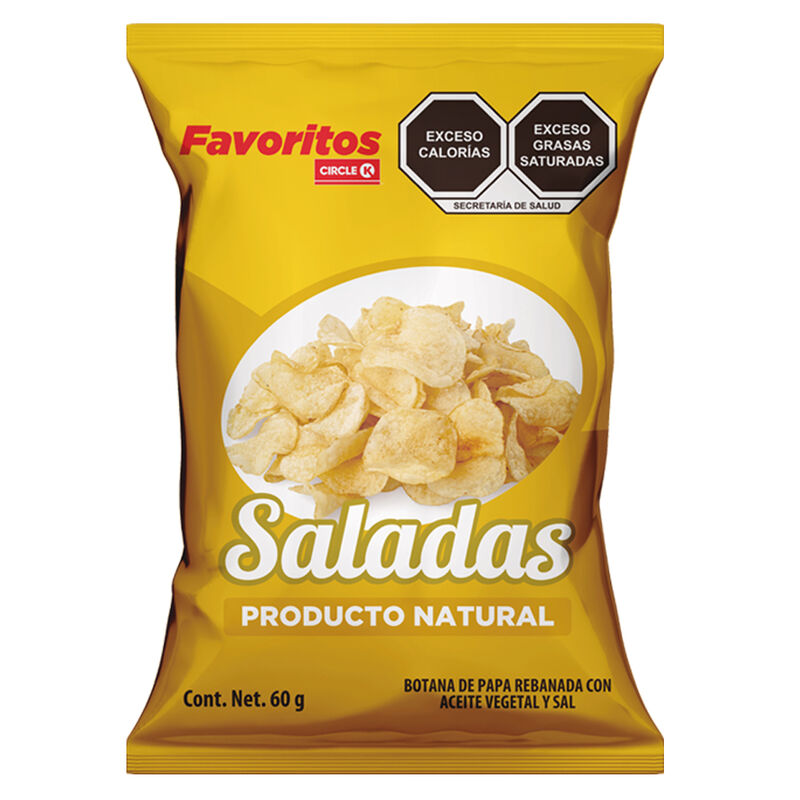 PAPAS SAL FAVORITOS 60GR               . image number null