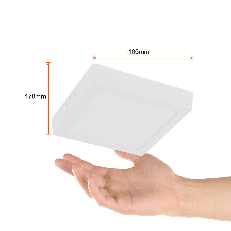 Lampara Sobreponer Techo Blanco 12w Luz Suave C... image number null