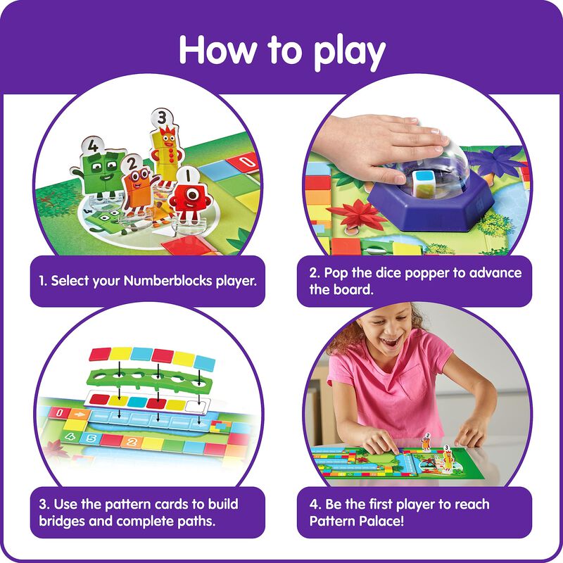 Juego De Mesa Hand2mind Numberblocks &iexcl;race To P... image number null