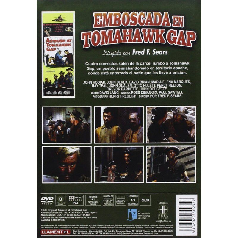 Emboscada En Tomahawk Gap (dvd) image number null