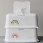 Toallitas Funkybox Blanco - Arcoiris