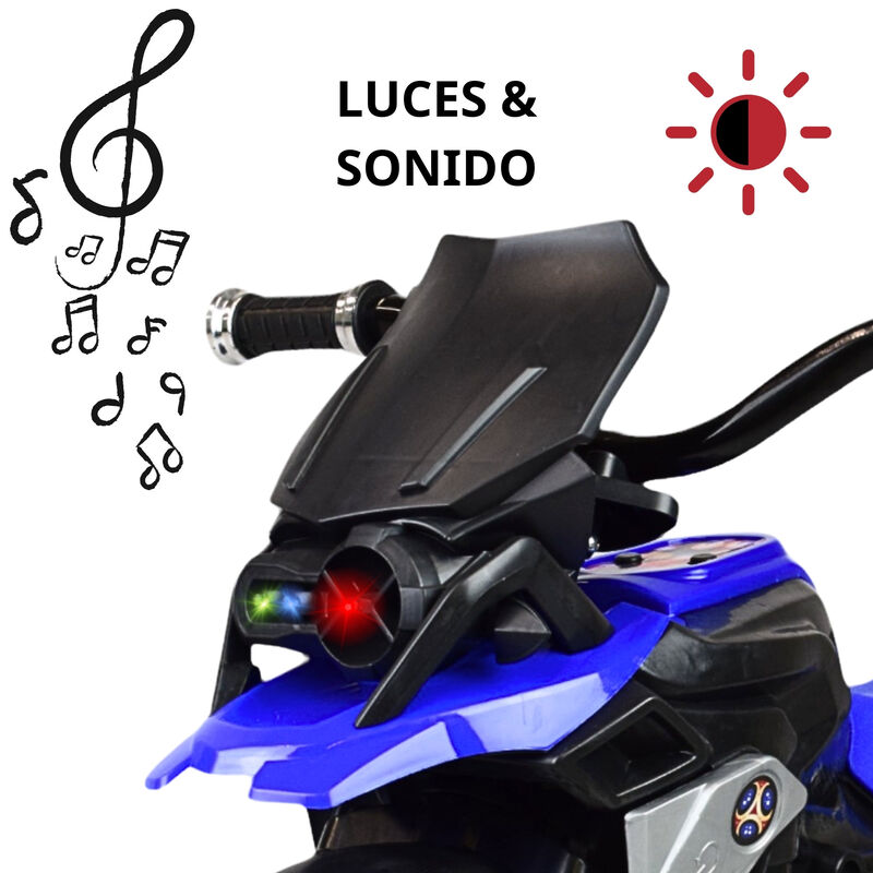 Triciclo para Ni&ntilde;os Dise&ntilde;o de Moto Luz y Sonido... image number null