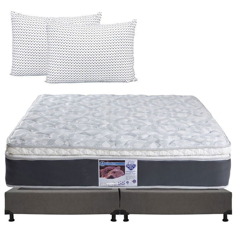 Colchón King Size Spring Air Marte+Almohada Dic... image number null