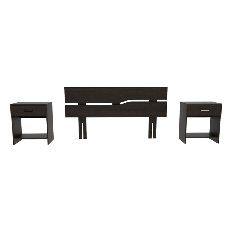 Combo Cabecera + 2 Buros Provenza Queen Size Co... image number null