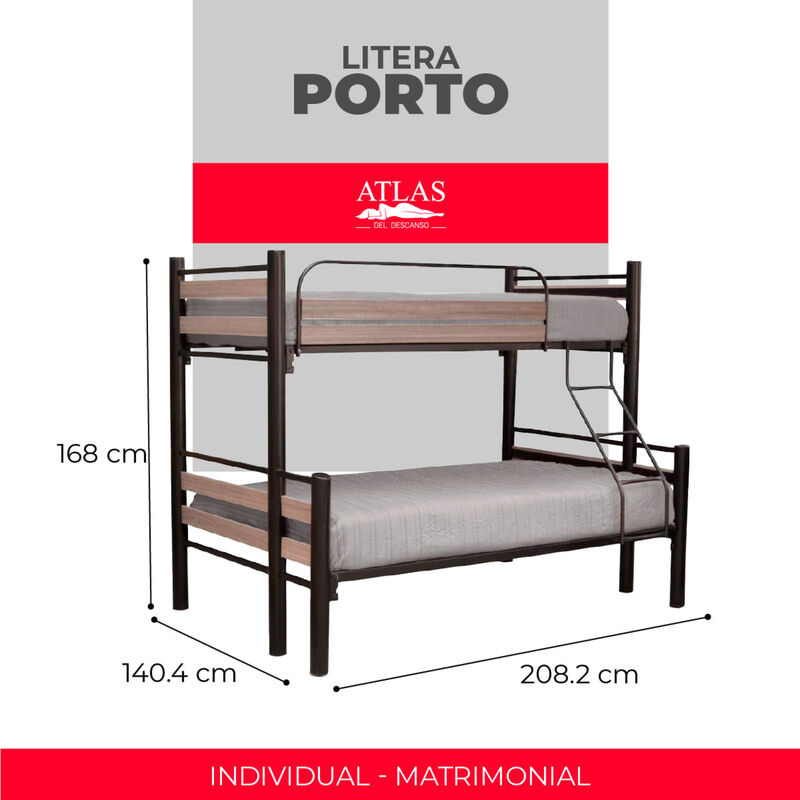 Litera Matrimonial - Individual Porto Con Escal... image number null