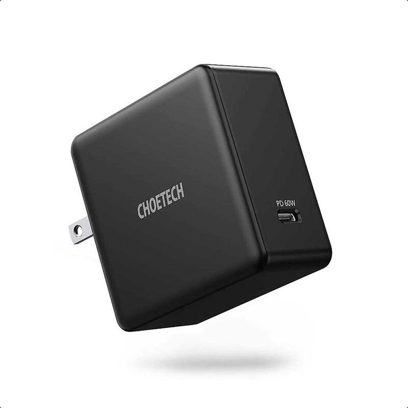 Cargador AC CHOETECH 60W PD Universal USB-C par... image number null