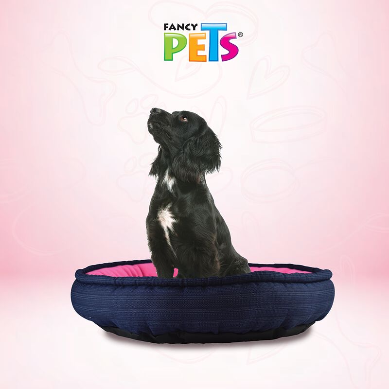 Fancy Pets Cama Económica Redonda para Perro Co... image number null