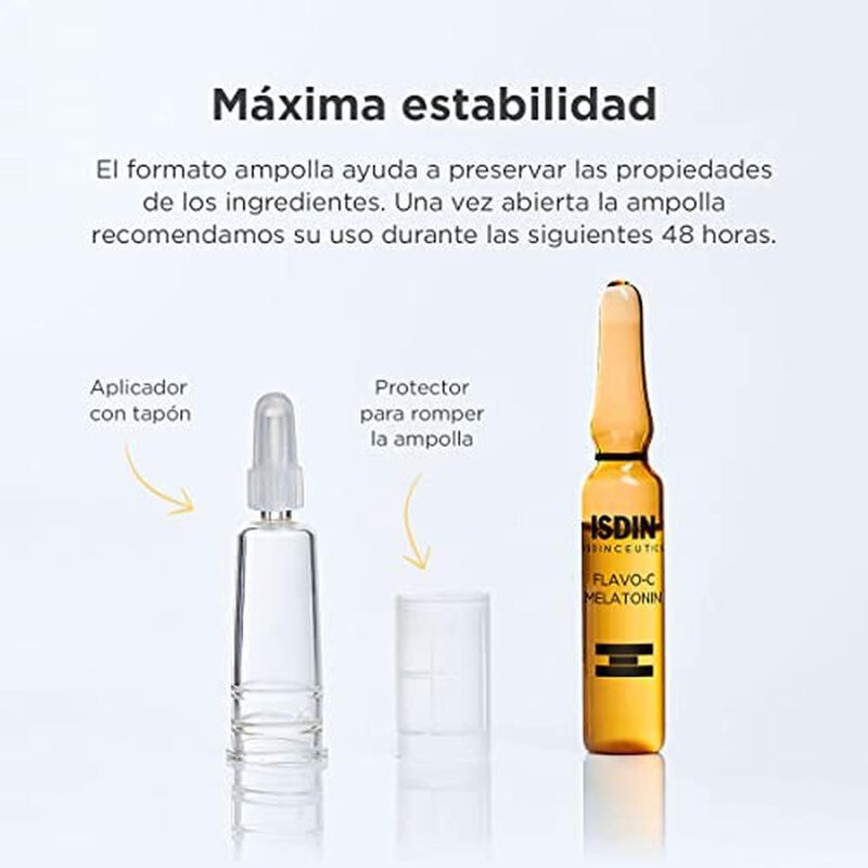 ISDIN Isdinceutics flavo-c melatonin, serum fac... image number null