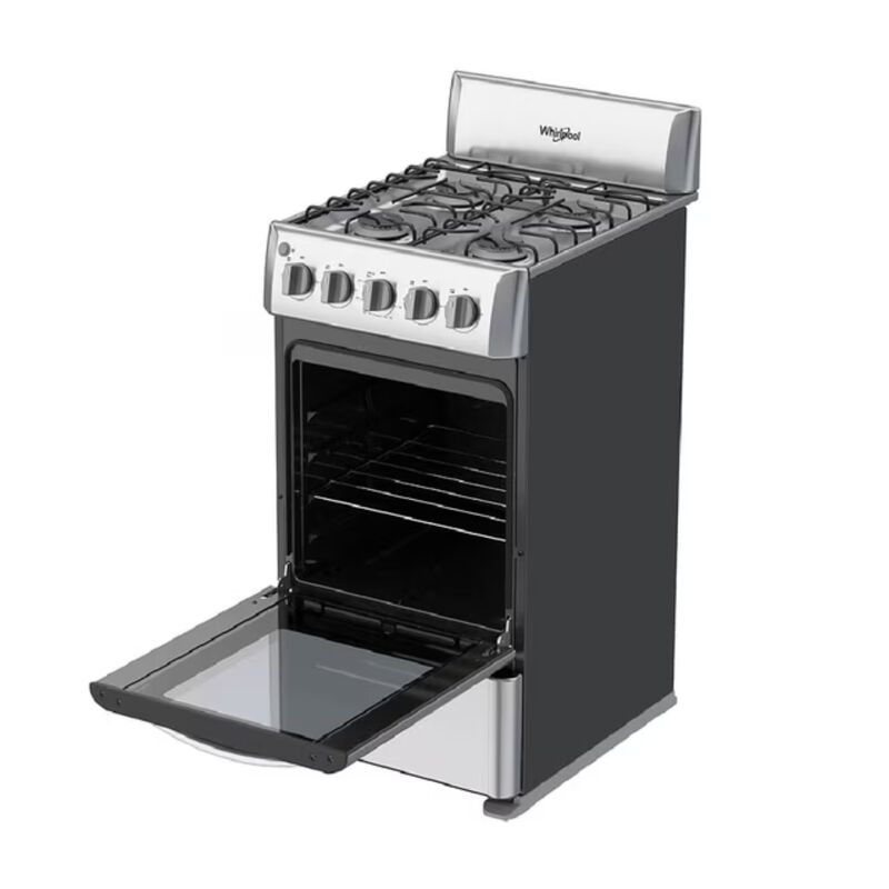 Estufa 20 Whirlpool Wwr3000s Acero Inoxidable image number null