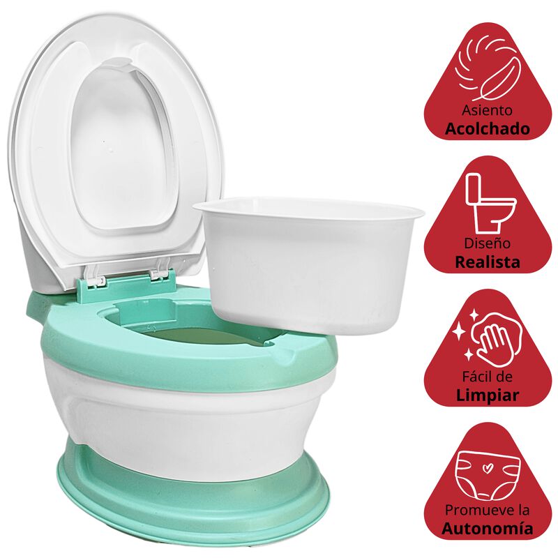 Ba&ntilde;o Entrenador para Ni&ntilde;os con Sonido de Descar... image number null