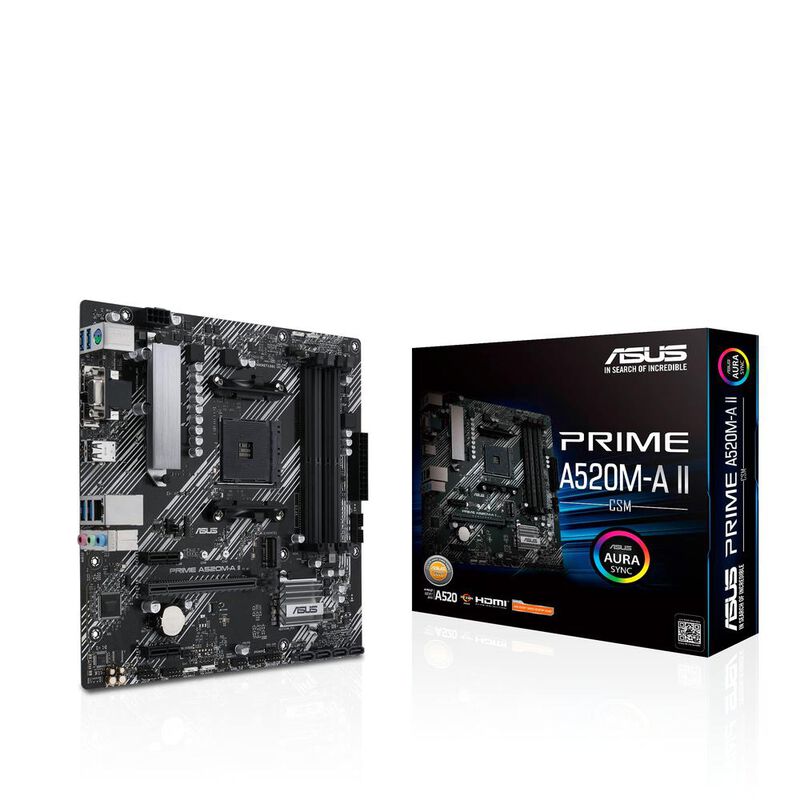 Tarjeta Madre Asus Micro Atx Prime A520m-a Ii C... image number null