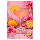 Cuadro Decorativo Impreso 60x80cm Limonada