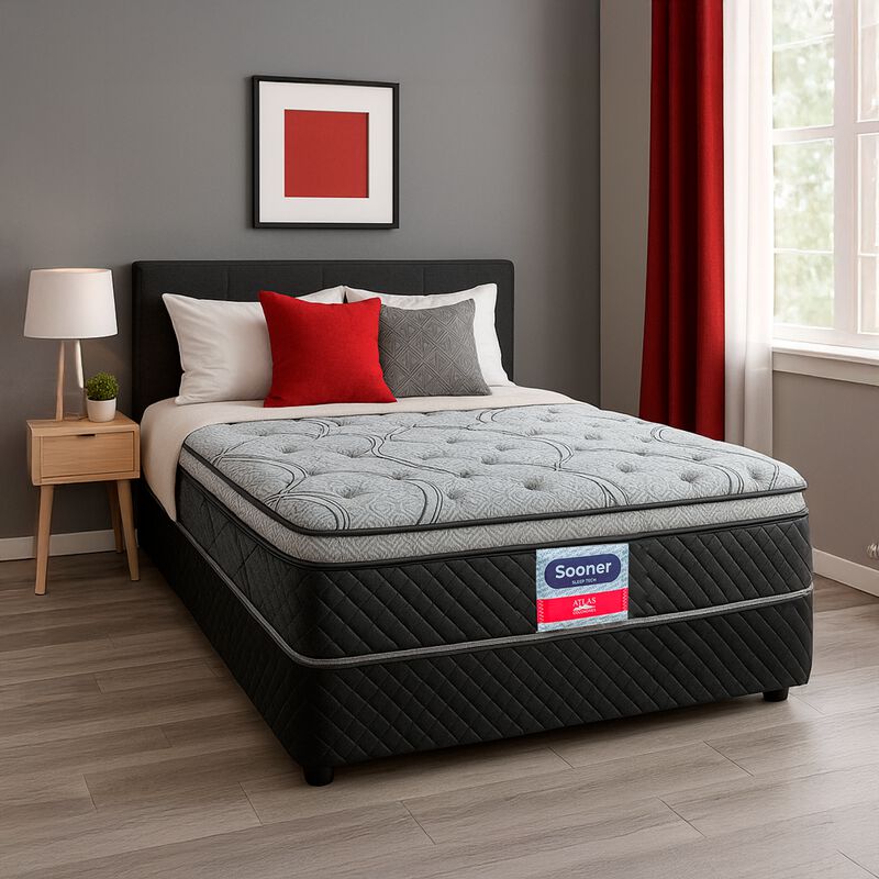 Colchon Individual Atlas Sooner + Almohada Atla... image number null