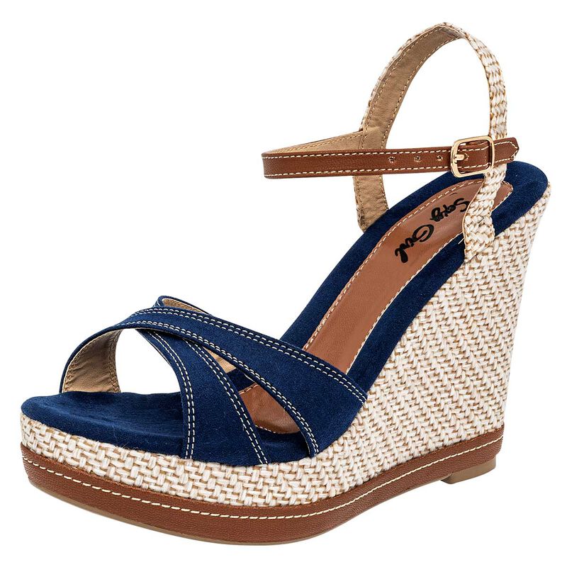 Sexy Girl Sandalia para mujer marino beige image number null