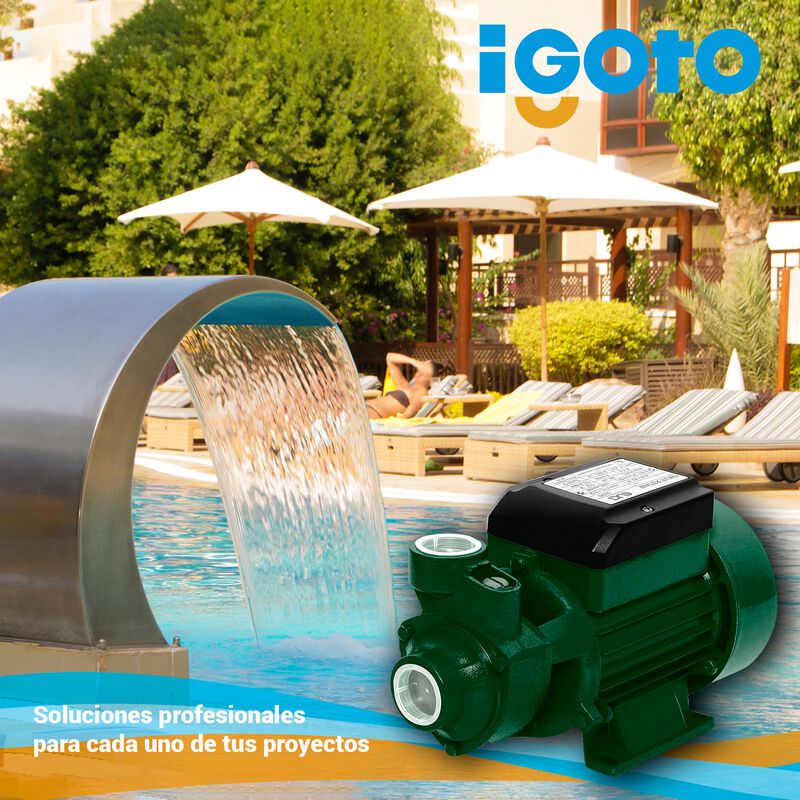 Bomba Periferica 1/2 Hp, 370 W Igoto Pe-60 image number null