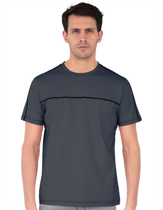 Playera Casual Hombre Premium Cuello Redondo Gr... image number null