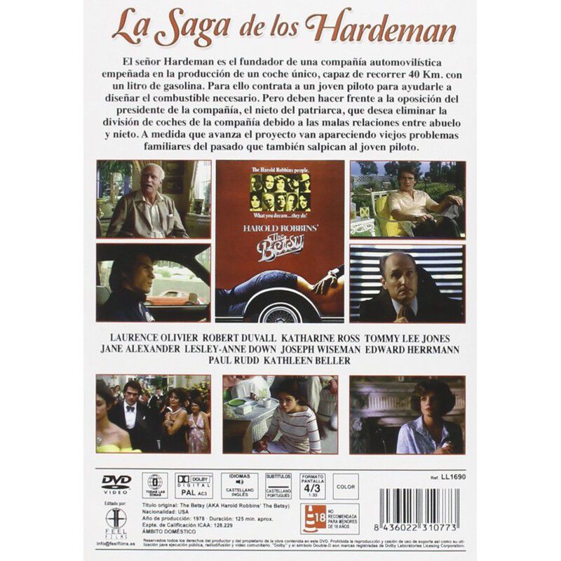 La Saga De Los Hardeman (dvd) image number null