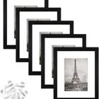 Set de Portaretratos Casa BIU de vidrio para 5 fotos