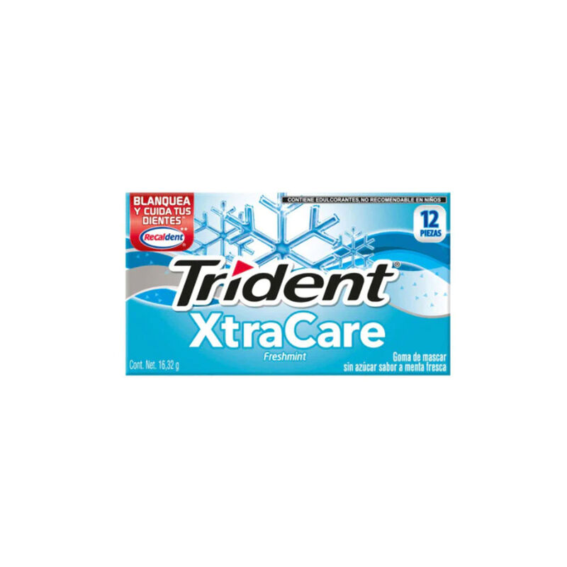 TRIDENT XTC 10S FRESHMINT 13.6G image number null