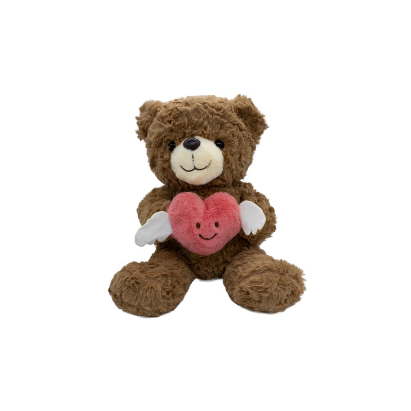Oso De Peluche Coraz&oacute;n Con Alas Regalo San Vale... image number null