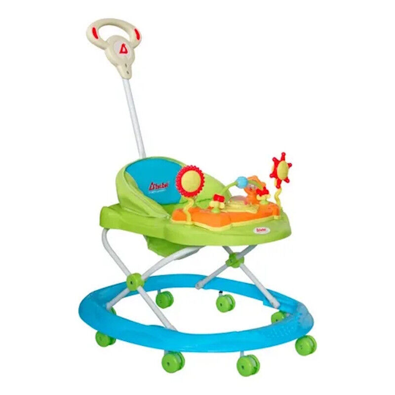 Andadera Azul Para Bebes Con Bast&oacute;n Musical Sun image number null