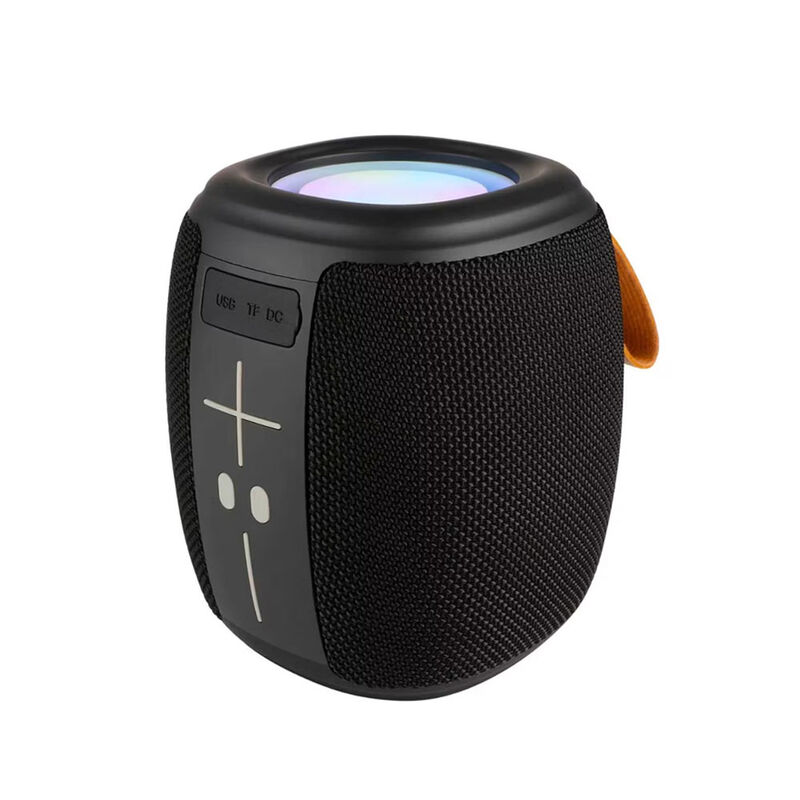 Bocina bluetooth portátil con luz led superior image number null