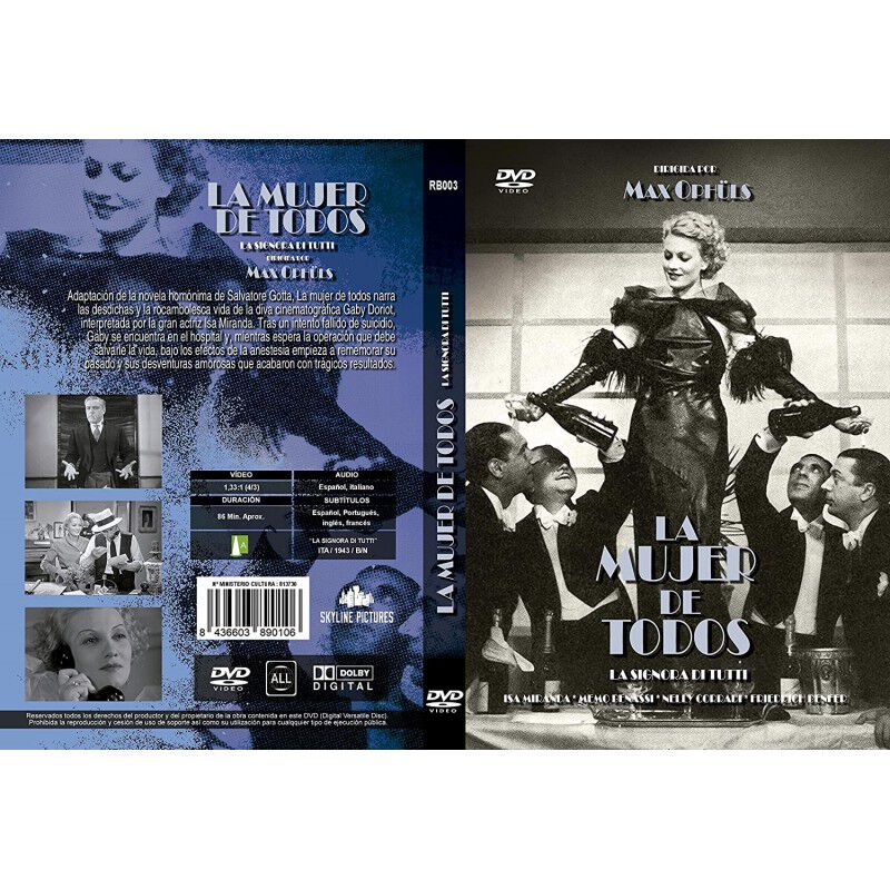 La Mujer De Todos (la Se&ntilde;ora De Todos) [dvd] 19... image number null