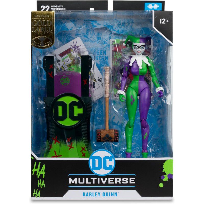 Figura Harley Quinn Jokerizada DC Multiverse Go... image number null
