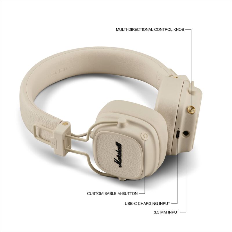 Auriculares Supraaurales Bluetooth Marshall Maj... image number null