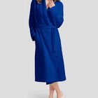 Bata Smoking con Vivo Azul