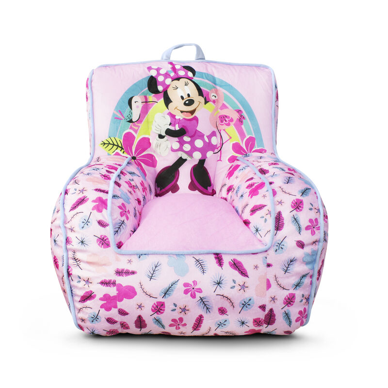 Sill&oacute;n Puff Infantil Minnie Flamingos image number null